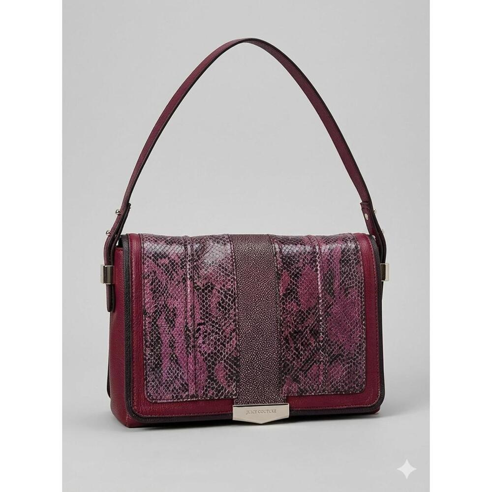 Juicy Couture Y2K Wild Ones Patti Embossed Snake w/ dust bag